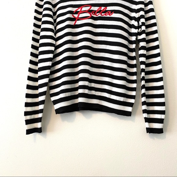 BCBGeneration Striped Long Sleeve Sweater - Picture 5 of 15